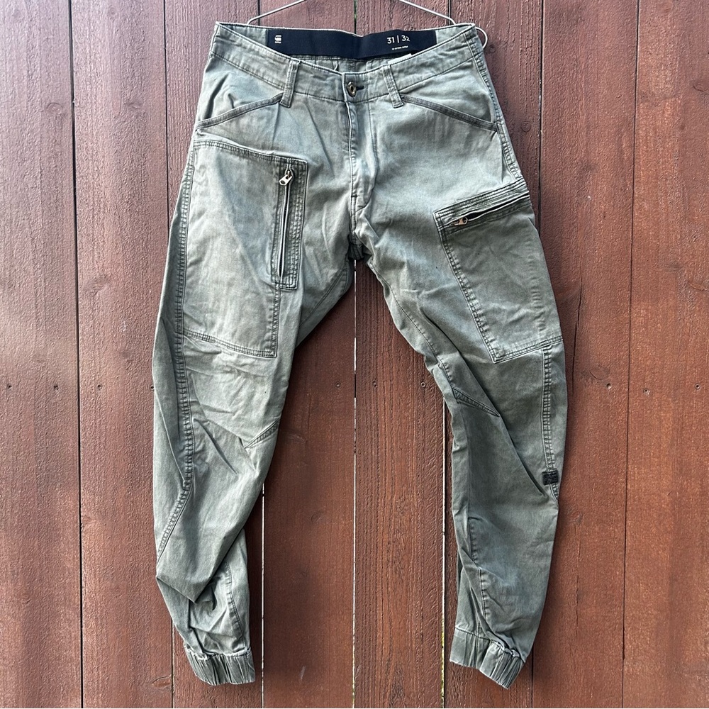 GSTAR military style joggers size 31X32